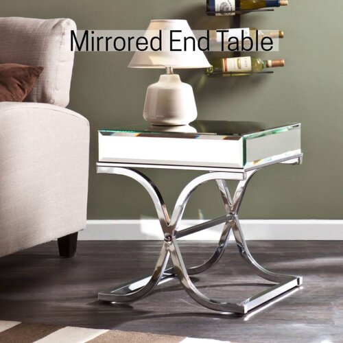 Everly Quinn Table de bout à pieds croisés Skakke Reviews Wayfair ca